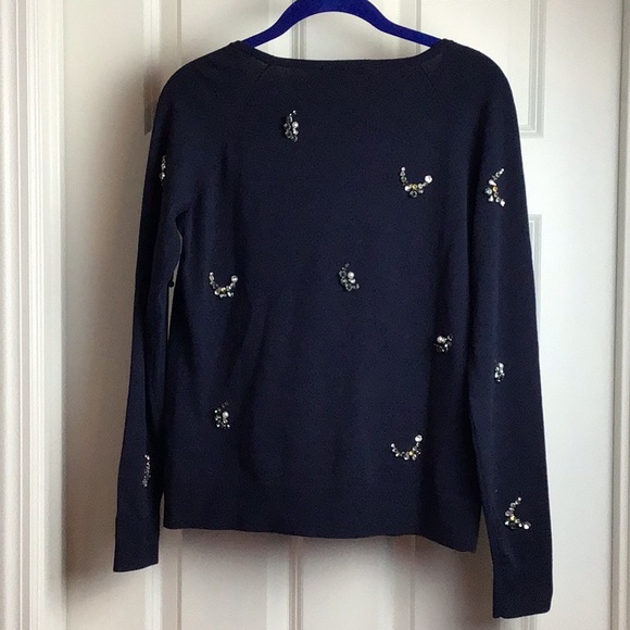Ann Taylor 💎 embellished sweater top - Picture 7 of 9